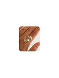 Bravace Baroque Pearl Ring for Women Irregular Shaped Pearl Statement Ring Exaggerated Large Open Adjustable Minimalist Elegant for Parties Birthdays Weddings Chic Gift (1 PC Brown)