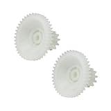 Motor Gear Compatible with Waring Food Slicer Models FS150 FS155 26599, Fits Electric Knives & Slicers Food Processor Parts & Accessories - 2 Pack