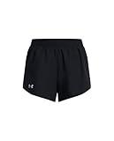 Under Armour Boys Woven Wordmark Shorts, (001) Black / / White, Medium