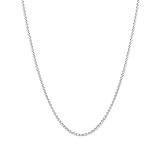 OLARCU 2.5mm/4mm Silver Stainless Steel Wheat Chain Necklace Jewelry for Men (3mm-Silver, 22 Inches)