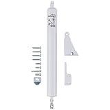 Wright Products Standard Duty Pneumatic Screen & Storm Door Closer – Adjustable Closing Speed, Quiet Operation, Easy Installation (Transitional, White)