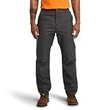 Timberland PRO Men's Gritman Flex Athletic Fit Double Front Utility Work Pant, Asphalt, 36W/32L