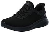 Skechers Women's Work Hands Free Slip Ins Squad Chaos SR-Jasul Food Service Shoe, Black, 10