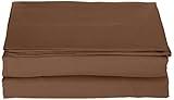 Luxury Flat Sheet on Amazon Elegant Comfort Wrinkle-Free 1500 Premier Hotel Quality 1-Piece Flat Sheet, California King Size, Taupe