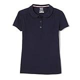 French Toast boys Sa9519 School Uniform Polo Shirt, Navy, 14-16 US