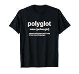 Multiple Language Multilingual Linguist Linguistics Polyglot T-Shirt
