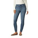 Levi Strauss Signature Gold Women's Totally Shaping Pull-on Skinny Jeans Mid-Rise Stretch Denim (Available in Plus Size), Sun Worshipper Signature, 28