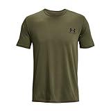 Under Armour Men's Sportstyle Left Chest Short-Sleeve T-Shirt, (390) Marine OD Green/Black/Black, Large