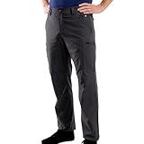 SCOTTeVEST Action Adventure Pant for Men - 17 Hidden Pockets - Water Repellent for Travel & More (Gray, 38/32)