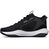 Under Armour Unisex Lockdown 6 Basketball Shoe, Black, 12.5, US