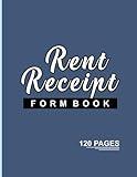 RENT RECEIPT: Receipt for Payment, Business Receipt ,Money Receipt Box, Sales Receipt Paper Folder, 3 per page, 120 pages