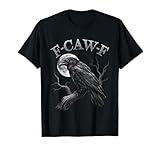 Black Crow, F-Caw-F Funny Black Bird moon Gothic Adult Humor T-Shirt