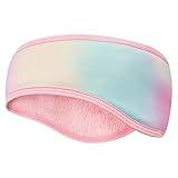 Trodalo Kids Winter Ear Headband for Girls Boys Thickened Fleece Children Warmers Ear Muffs for Cold Weather Running Cycling