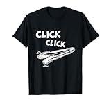 Click a Click Tongs Bbq Barbecue Barbecuing Hanging T-Shirt