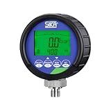 Digital Pressure Gauge–0.5% FS Accuracy, Min/Max, IP67, 0/14500 psi (0/1000 bar) Range – Industrial Precision Calibrator for Pressure Testing & Calibration-SIKA E2 (EME8REF-E2-1000)