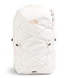 THE NORTH FACE Women's Jester Luxe Everyday Laptop Backpack, Gardenia White/Burnt Coral Metallic, One Size