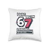 I was 6 Now I’m 7 Gamer Meme Shirt Gen Z Alpha Pixel Video Throw Pillow