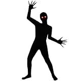 Spooktacular Creations Halloween Boy Fade Eye Shadow Costume for Halloween, Shadow Costume for Kids, Themed Dress Up Party, Role Play-Large(10-12 yrs)