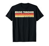 MUSIC TEACHER Funny Job Title Profession Birthday Worker Men Women Girls Kids T-Shirt