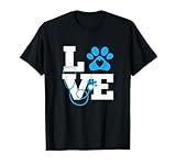 Love Veterinary Medicine Vet Tech Week Teacher Print T-Shirt