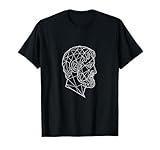 Aristotle Geometrical Silhouette Line Art Greek philosopher T-Shirt