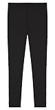 Popular Girls Leggings Ankle Length Comfortable Leggings for Girls. Cotton Footless Tights Soft Breathability Black 12