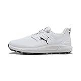 PUMA Golf Ignite Elevate 2 Tour White Black, 10.5