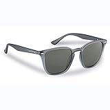 Flying Fisherman Women's Muriel Classic Polarized Sunglasses, Crystal Blue Frames/Smoke Lenses, Medium