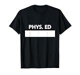 Gym PE Class Uniform School Physical Education Middle T-Shirt