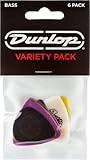 Jim Dunlop Bass Pick Variety Pack - 6 Pack