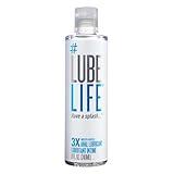 LubeLife 3X Anal Lube – Extra Thick Water Based Lube for Men, Women & Couples – Non-Sticky, Toy & Condom Compatible Personal Lubricant, 8 Fl Oz