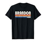 Retro Vintage 70s 80s Style Brandon, FL T-Shirt