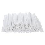 55 Bredsway 100x Hair Net Cap Disposable Food Service Medical Workers Kitchen Food Preparing Catering Non-Woven Unisex Hair Bouffant Net Caps 21 Inch (White)