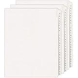 Avery Collated A-Z, Legal Exhibit Unpunched Dividers for Use with Any Binding System, 26 Side Tab Dividers Per Set, Helvetica Type, 3 Sets (21874)