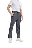 YOARTISAN Men's Pants (US, Waist, 38, Regular, Darkgrey)