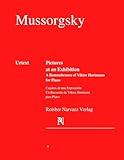 Pictures at an Exhibition: Mussorgsky. for Piano. Urtext edition