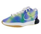 NIKE Lebron XXI SE New Age of Sport Big Kids' Basketball Shoes (FN4305-900, Multi-Color/Luminous Green/Fuchsia Dream) Size 5