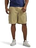 Lee mens Dungarees New Belted Wyoming Cargo Shorts, Buff, 36 US
