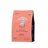 Chamberlain Coffee Social Dog Blend, Full Bodied Organic Coffee with Complex yet Smooth Notes of Milk Chocolate, Roasted Peanuts, Brown Sugar, Graham Cracker, Fresh Ground 10oz