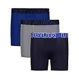 Under Armour Performance Tech - Solid 3Pk Boxer Brief, 3-Pack Midnight Navy Multi, YMD