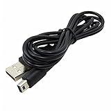 (4 FT) USB Charger Cable Power Cord for Nintendo New 3DS XL/New 3DS/ 3DS XL/ 3DS/ New 2DS XL/New 2DS/ 2DS XL/ 2DS/ DSi/DSi XL
