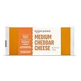 Amazon Grocery, Medium Cheddar Cheese, 8 Oz (Previously Happy Belly, Packaging May Vary)