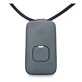 Mobile System Medical Alert Necklace, Wearable Help Button | Waterproof | GPS Location | 24/7 Emergency Assistance | No Cellular Contract Required | Optional Fall Detection | Lanyard & Belt Clip
