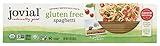 Jovial Gluten Free Brown Rice Pasta Organic - Award-Winning Taste & Texture, Non-GMO, Free of Top 8 Allergens, Vegan Brown Rice Noodles, Made in Italy - Gluten Free Spaghetti, 12 oz