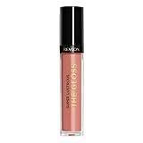 Revlon Super Lustrous Lip Gloss, Non-Sticky, Hydrating, High Shine Finish, 215 Super Natural, 0.13 oz