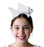 Kirei Sui Fish Costume Headband Goldfish Marine Life Sea Halloween Costumes Accessories Cosplay for Adults White