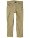 The Children's Place Boys Stretch Skinny Chino Pants,Flax Single,10