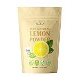 Grelim Lemon Powder 11.30 Oz, 100% Freeze Dried Powder, Filler Free, Gluten-Free, Rich in Natural Vitamin C Fresh Squeezed Lemon Flavor Great for Beverages, Smoothies 320g