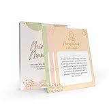 metaFox Mindful Moments 55 Mindfulness Cards with Affirmations, Meditation Activities & Mindful Exercises | Mindful Reminders Card Deck for Adults, Self Care & Daily Reflection