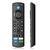 TV Remote Control Replacement (3rd Gen) Fit for Fire AMZ-Smart TV Cube & Stick Remote (2nd Gen/3rd Gen/4K/4K Max/Lite), for Insignia/Pioneer/Omni QLED Series, Not for Roku/Samsung TVs